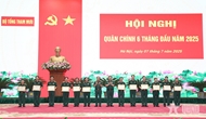 Gen. Nguyen Tan Cuong chairs GS’s politico-military conference